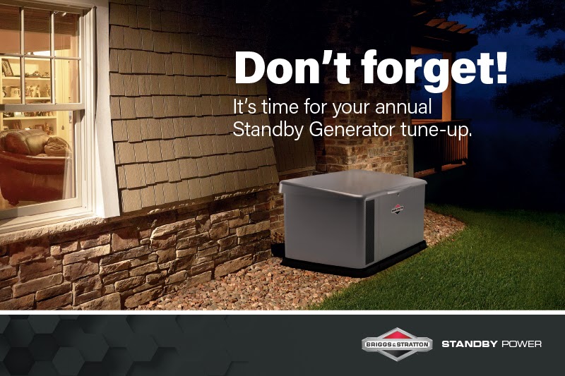 Standby generator installed outside of New Orleans home